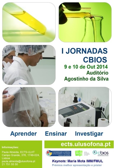 I Jornadas Científicas do CBIOS